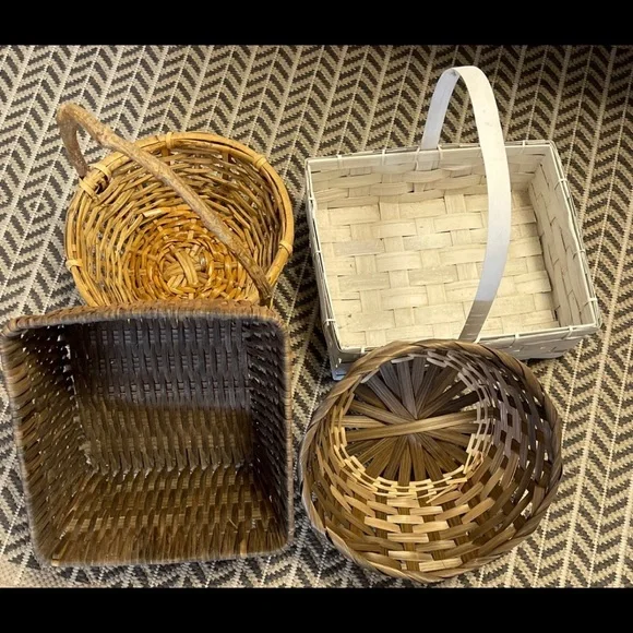 Wicker Baskets (Lot of 4) - Picture 1 of 12